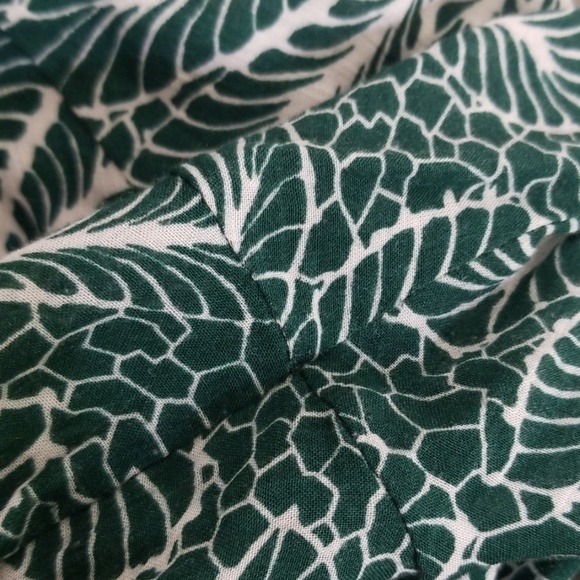 Pinkyotto Green Abstract Palm Tree Hi-Lo Dress OS - Picture 8 of 8